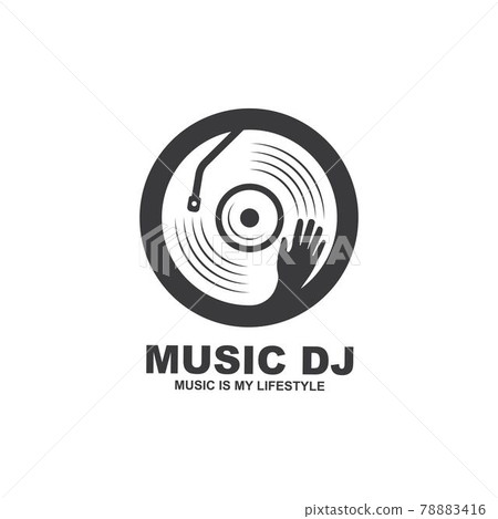 vinyl disc music vector icon illustration design 78883416