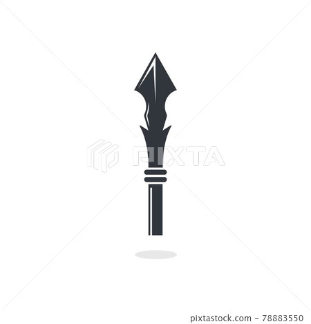 spear icon vector illustration design 78883550
