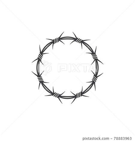 barbed wire vector illustration design barbed wire vector illustration design 78883963