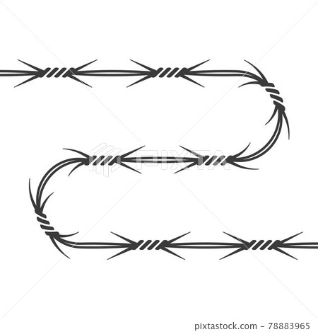 barbed wire vector illustration design barbed wire vector illustration design 78883965
