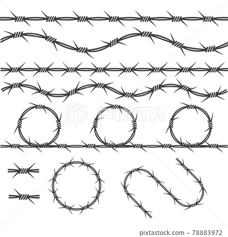 barbed wire vector illustration design barbed wire vector illustration design 78883972
