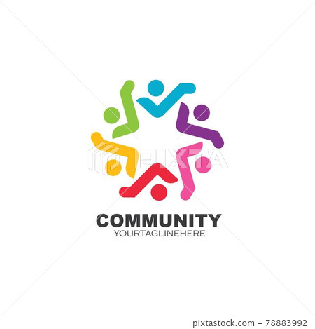 Community, network and social people icon design Community, network and social people icon design 78883992