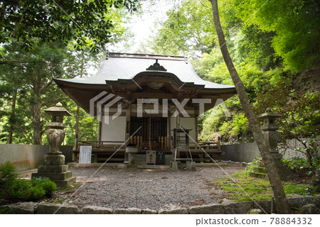 Shikoku 88 places 20th Okunoin Jiyokuji main hall 78884332