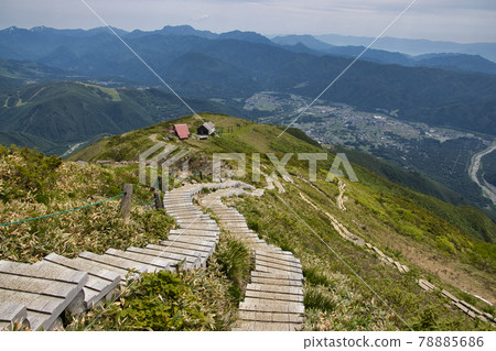 Happoone Nature Research Road, a powerful wooden path, Hakuba Village, Nagano Prefecture 78885686