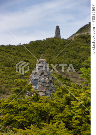 Happoone Nature Research Road, a mountain trail leading from No. 2 Cologne to Happo Cologne and Happo Pond, Hakuba Village, Nagano Prefecture Happoone Nature Research Road, a mountain trail leading from No. 2 Cologne to Happo Cologne and Happo Pond, Hakuba Village, Nagano Prefecture 78885697