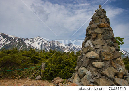 Happoone Nature Research Road No. 2 Cologne and Shirouma Sanzan's male figure Hakuba Village, Nagano Prefecture Happoone Nature Research Road No. 2 Cologne and Shirouma Sanzan's male figure Hakuba Village, Nagano Prefecture 78885743