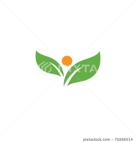 Green leaf logo 78886014