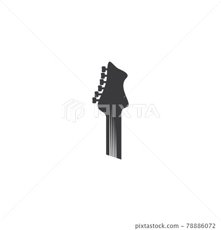 Guitar logo 78886072