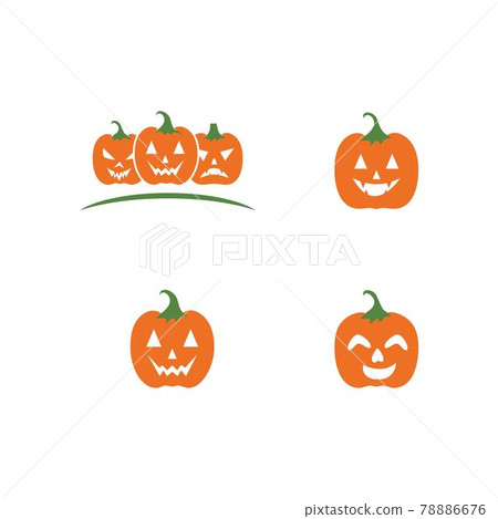 Pumpkin happy helloween character Pumpkin happy helloween character 78886676