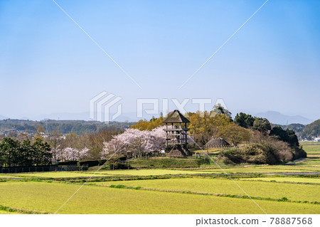 鳥取縣米子市春白屋古山公園遠景 78887568