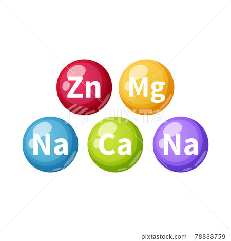 Minerals Cartoon Icon Minerals Cartoon Icon 78888759