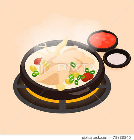 Hot summer health food illustration 03 Hot summer health food illustration 03 78888840