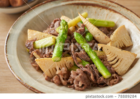 炒牛肉竹筍(國產牛肉) 炒牛肉竹筍(國產牛肉) 78889284