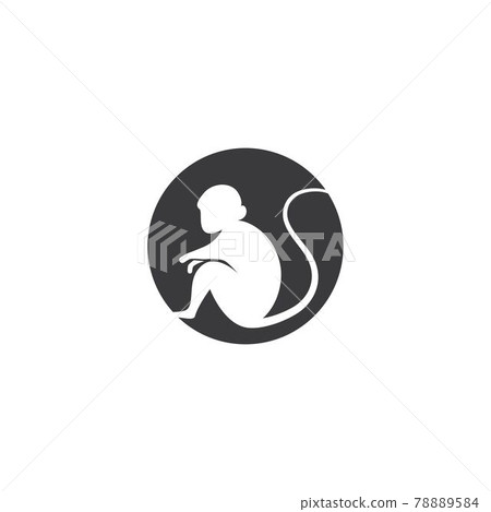 Monkey logo ilustration Monkey logo ilustration 78889584