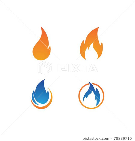 Fire flame Logo Fire flame Logo 78889710
