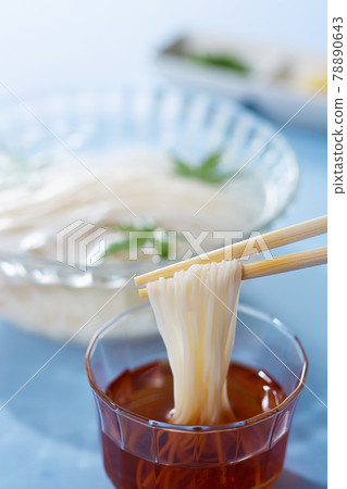 Somen noodles, somen noodles, chopsticks 78890643