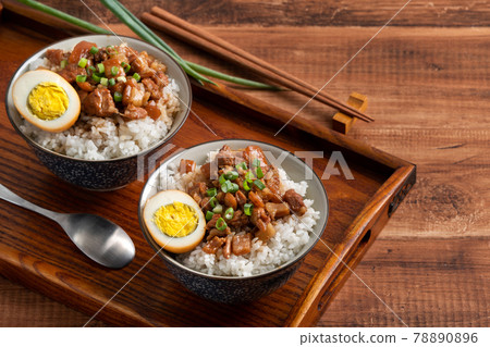 紅燒豬肉飯台式肉so蒲燒飯風扇 78890896
