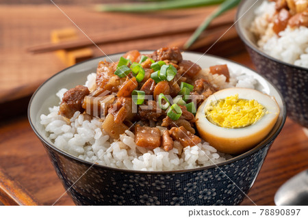 紅燒豬肉飯台式肉so蒲燒飯風扇 78890897