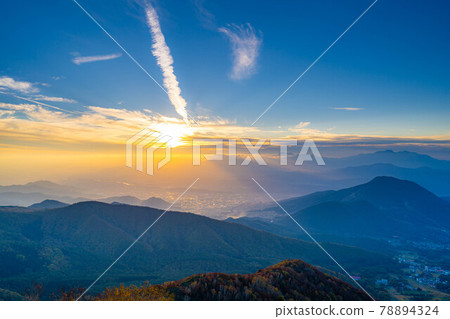 Sunset at Ryuo Mountain Park [Nagano Prefecture] 78894324