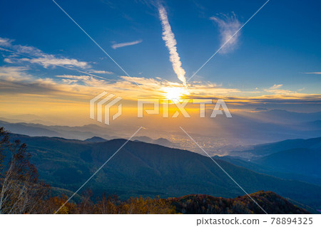 Sunset at Ryuo Mountain Park [Nagano Prefecture] 78894325