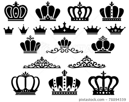 皇冠圖標集 皇冠圖標集 78894339