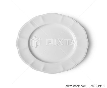 white ceramic plate on white background white ceramic plate on white background 78894948