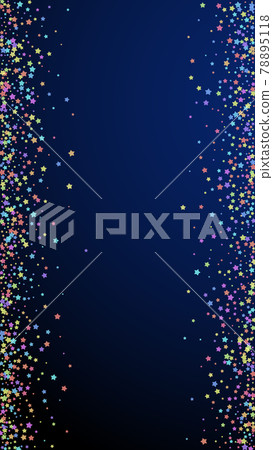 Festive classic confetti. Celebration stars. Color Festive classic confetti. Celebration stars. Color 78895118