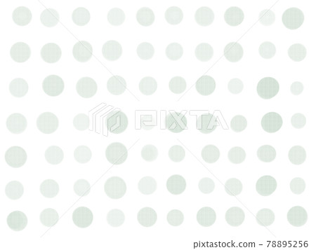 Watercolor Mint Green Polka Dot Background. Pattern With White