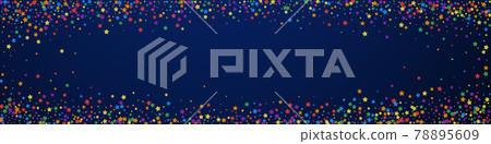 Festive resplendent confetti. Celebration stars. R Festive resplendent confetti. Celebration stars. R 78895609