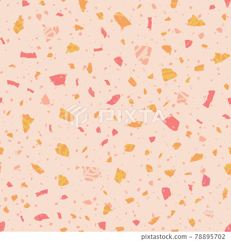 Terrazzo seamless pattern. Gentle classic flooring Terrazzo seamless pattern. Gentle classic flooring 78895702