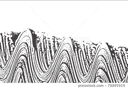 Grunge texture. Distress black grey rough trace. A 78895919