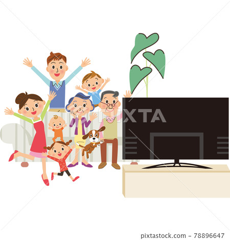 在電視上看電影和看體育節目 78896647