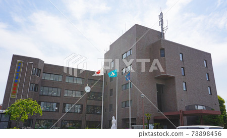 Scenery of Shimizu Town, Sunto District, Shizuoka Prefecture <02> (Shimizu Town Hall) 78898456