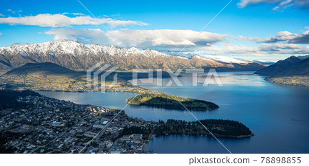 queenstown, lake, landscape 78898855