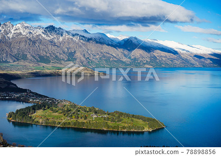 queenstown, lake, landscape 78898856