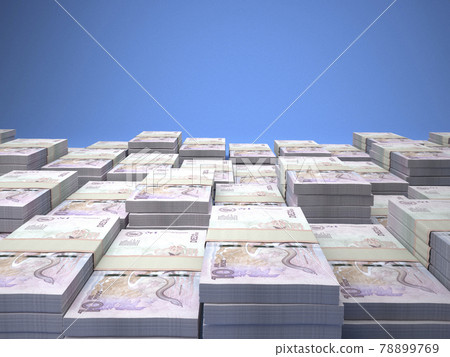 Colombian money. Colombian peso banknotes. 10 COP pesos bills. Colombian money. Colombian peso banknotes. 10 COP pesos bills. 78899769
