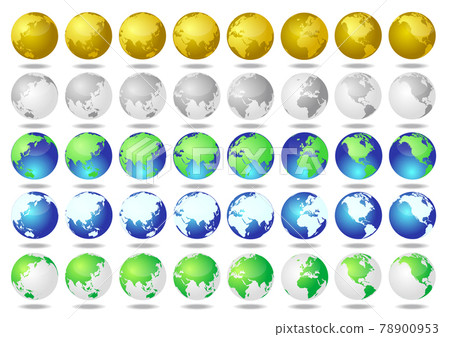 金/銀/琉璃七彩大地套裝 78900953