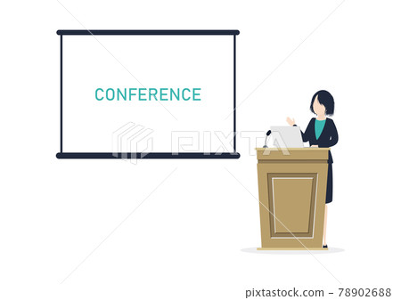 Illustration material for seminars, conferences and presentations 78902688