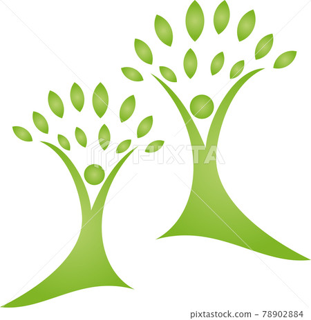 Person, tree, plant, gardener, logo Person, tree, plant, gardener, logo 78902884