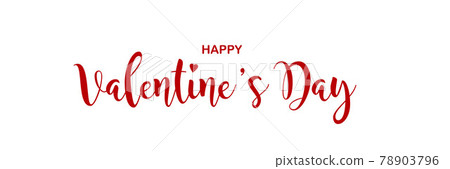 Happy Valentines Day vector illustration. 78903796