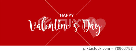 Happy Valentines Day vector illustration. 78903798