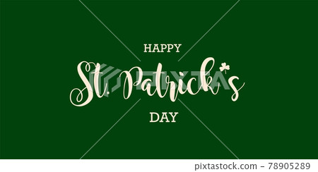 Happy St. Patricks Day vector illustration 78905289