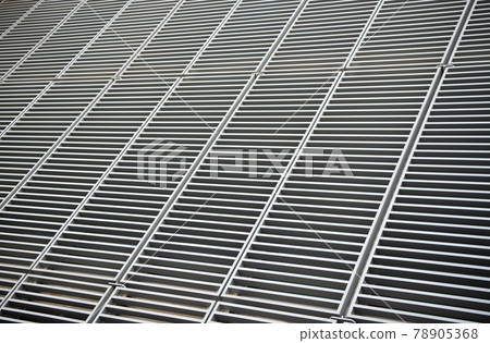 Modern structure of diagonal geometric lines of latticed wall architectural detail, architecture Modern structure of diagonal geometric lines of latticed wall architectural detail, architecture 78905368