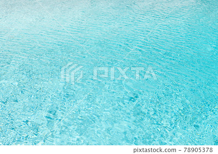 Shining abstract blue marine water background rippled surface texture, sea 78905378