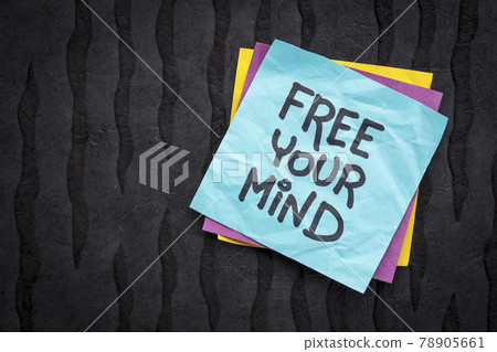 free your mind reminder note 78905661