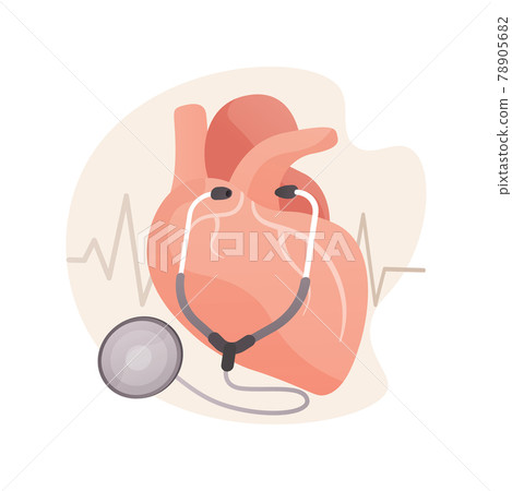 High blood pressure abstract concept vector illustration. High blood pressure abstract concept vector illustration. 78905682