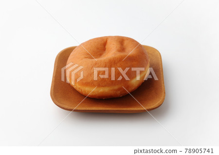 Malasada fried bread white background 78905741