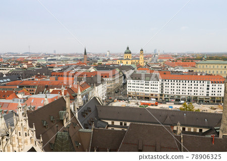 View from New Town Hall, Munich, Bavaria, Germany View from New Town Hall, Munich, Bavaria, Germany 78906325