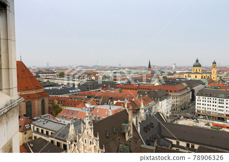 View from New Town Hall, Munich, Bavaria, Germany 78906326