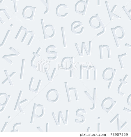 Seamless pattern with alphabet. Vector illustration. Seamless pattern with alphabet. Vector illustration. 78907369